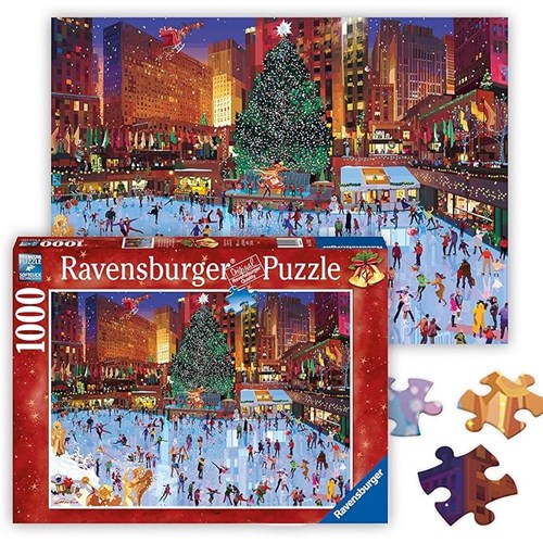 1000 bitar - Jul, Rockefeller center joy
