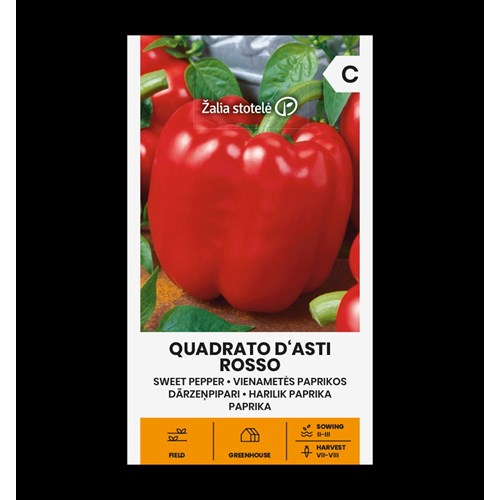Paprika, Quadrato D Asti Rosso