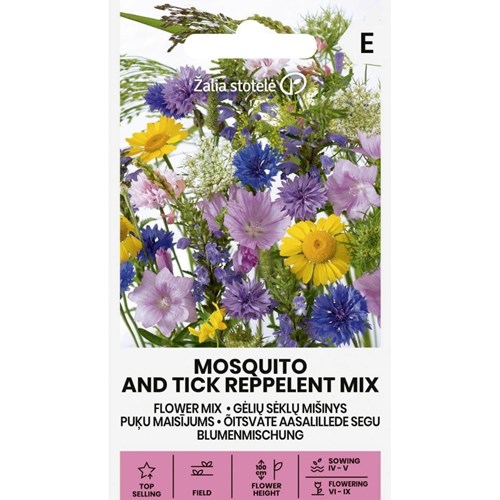 Blomsterblandning, Mot mygg och fästningar