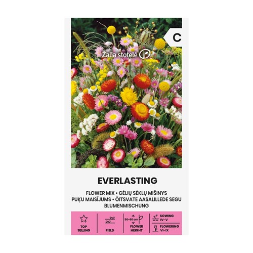 Blomsterblandning, Eterneller