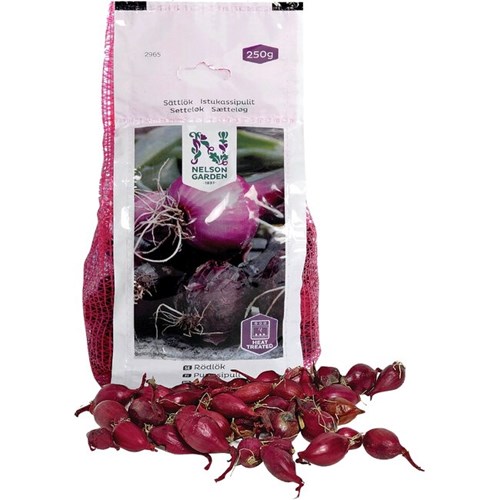 Röd lök, värmebehandlad, 250 gram