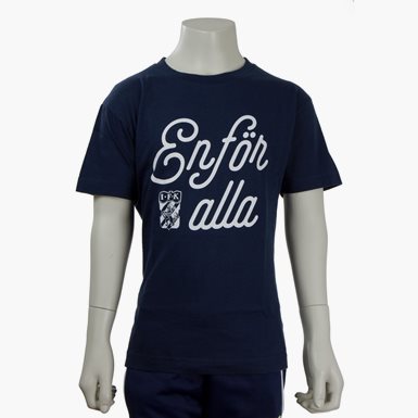 T-Shirt En För Alla Marin Jr