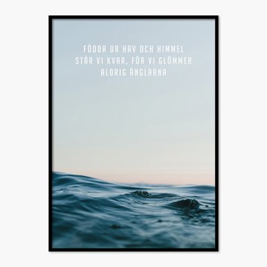 Ifk Poster Födda Ur Hav Vertikal