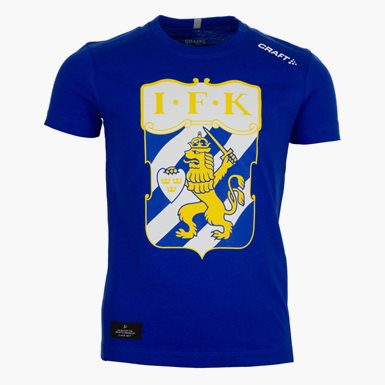 Craft T-Shirt Klubbmärke Blå Jr