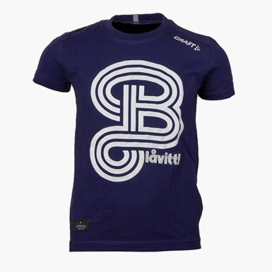 Craft T-Shirt Blåvitt Marin Jr