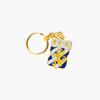 Nyckelring Emblem Guld