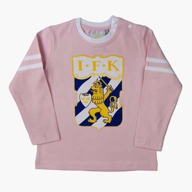 Långärmad T-Shirt Rosa Klubbmärke Barn