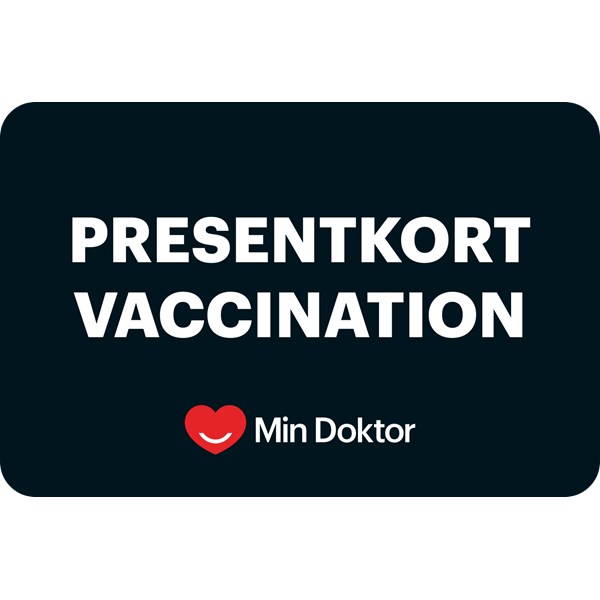 Digitalt presentkort på vaccination